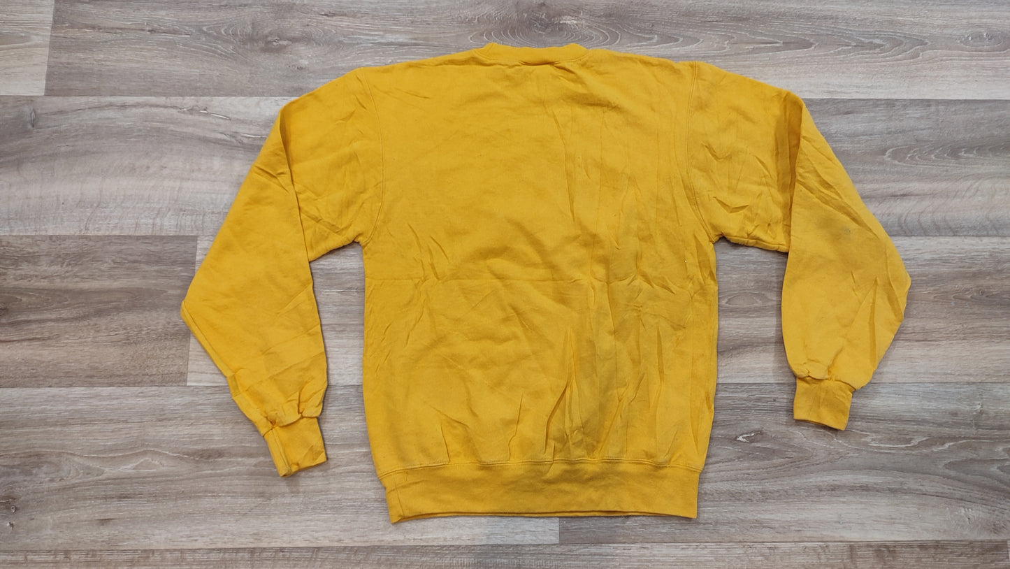 Vêtement Homme Sweatshirts Sweats pull jaune navy Champion taille S #Retrostreet