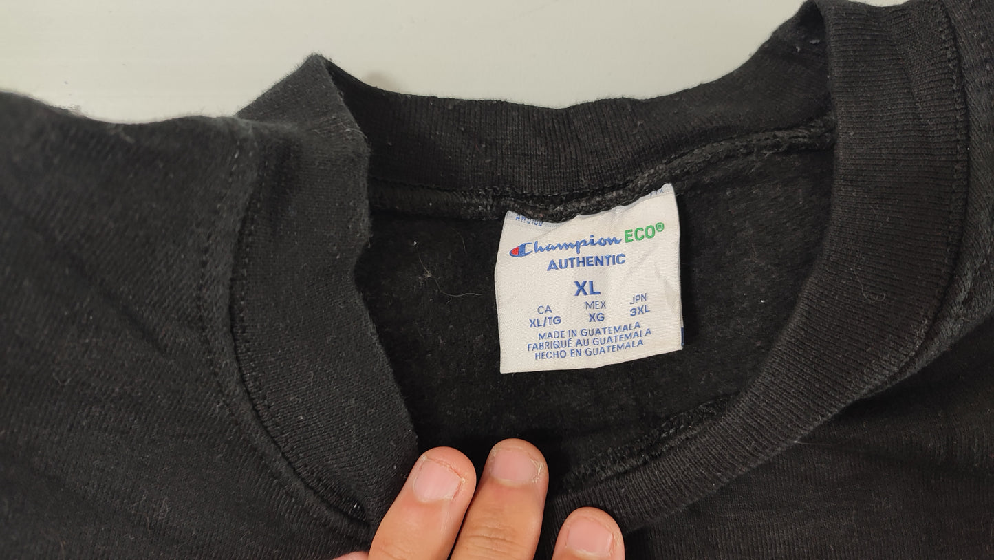 Vêtement Homme Sweatshirts Sweats pull noir Champion authentic taille XL #Retrostreet