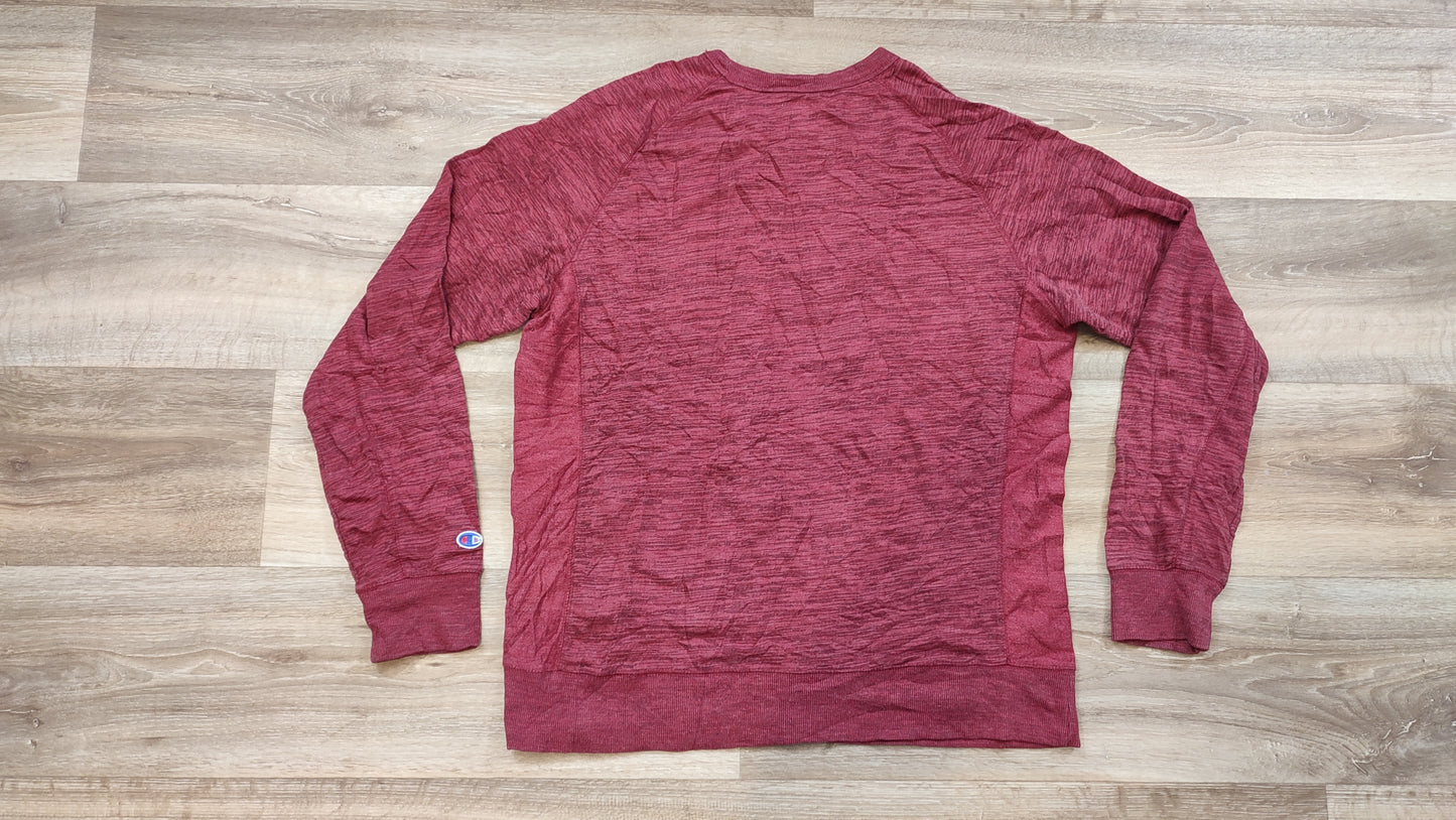 Vêtement Homme Sweatshirts Sweats pull rose rouge Champion Authentic taille XL #Retrostreet