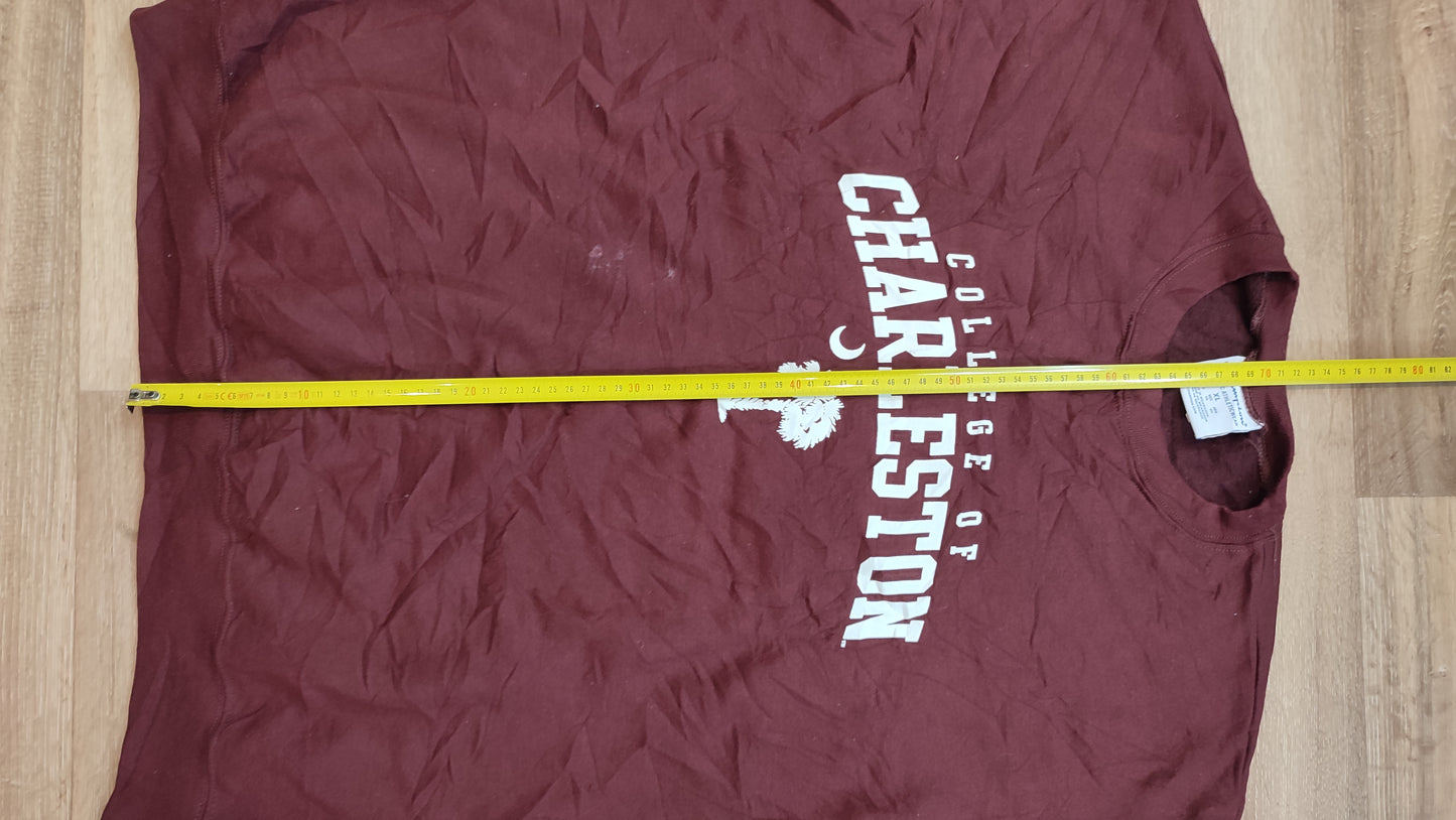 Vêtement Homme Sweatshirts Sweats pull rouge bordeaux Champion taille XL #Retrostreet