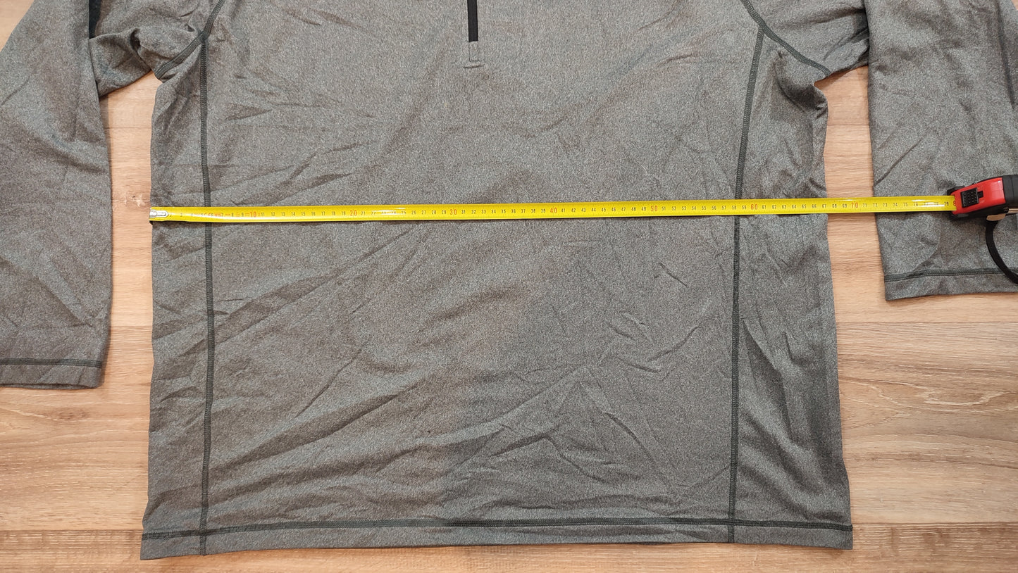 Vêtement Homme Sweat zippé 1/4 Haut de sport gris The North Face TNF taille XXXL #Retrostreet