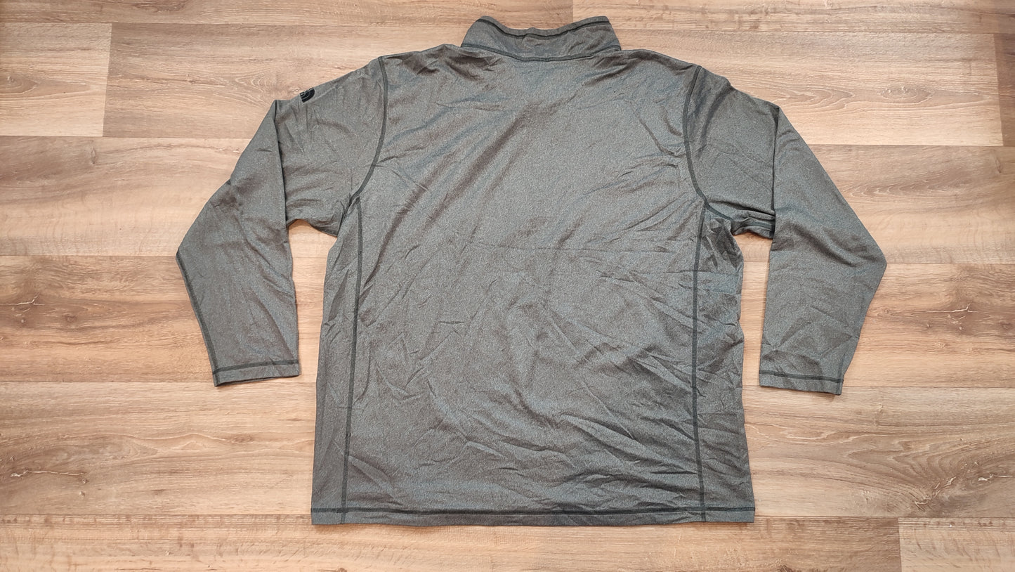 Vêtement Homme Sweat zippé 1/4 Haut de sport gris The North Face TNF taille XXXL #Retrostreet