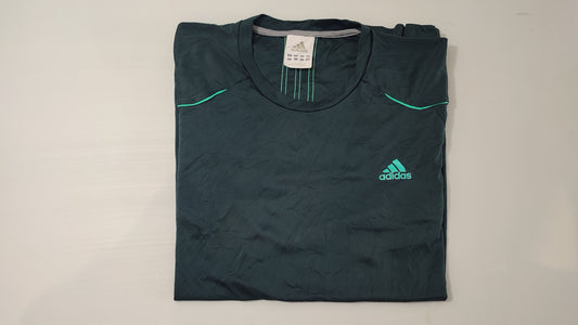 Vêtement Homme T-Shirt Adidas vert foncé taille XL #Retrostreet