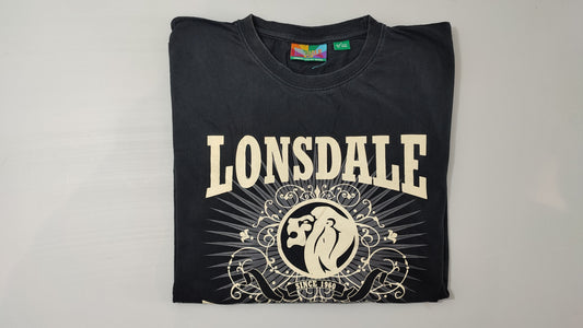 Vêtement Homme T-shirt T-shirts Lonsdale london noir taille XL XXL #Retrostreet