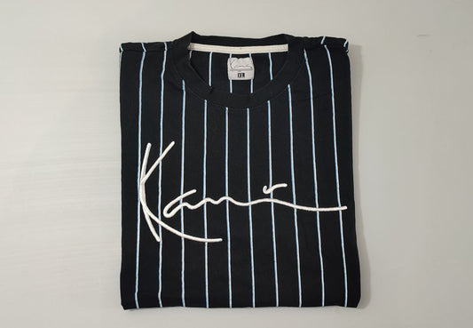 Vêtement Homme T-shirt noir et blanc Karl Kani taille XL #Retrostreet