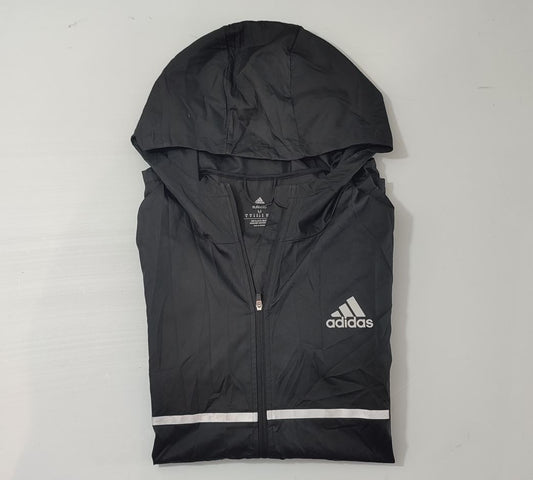 Vêtement Homme Veste coupe vent noir Adidas Running taille M #Retrostreet
