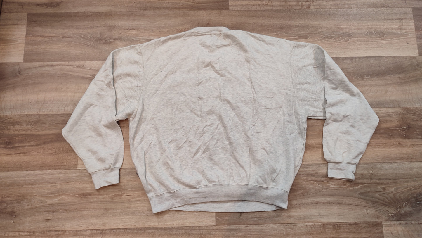 Vêtement Sweatshirts Sweats pull gris blanc baypointe taille XL #Retrostreet