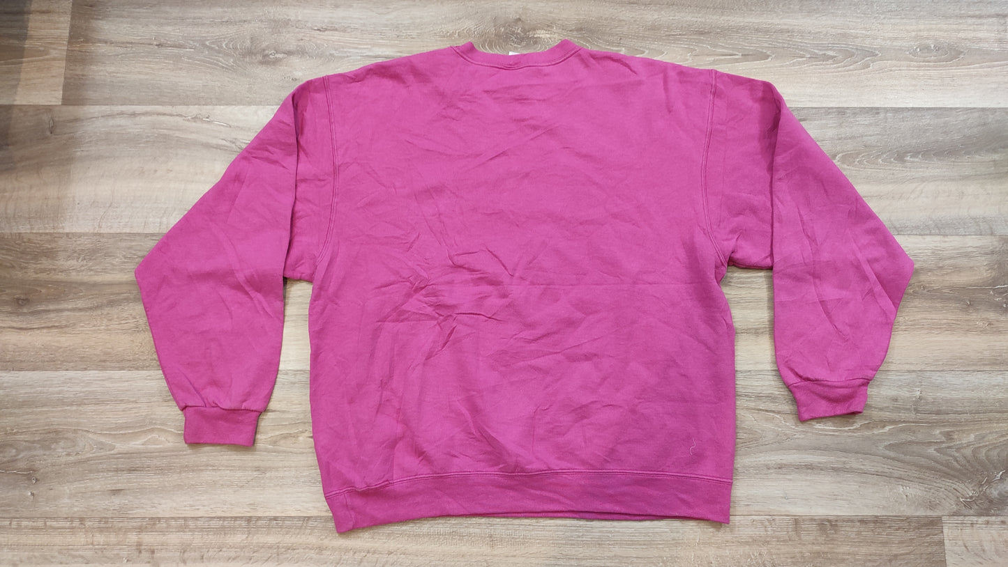 Vêtement Sweatshirts Sweats pull rose Jerzees Nublend taille XL #Retrostreet