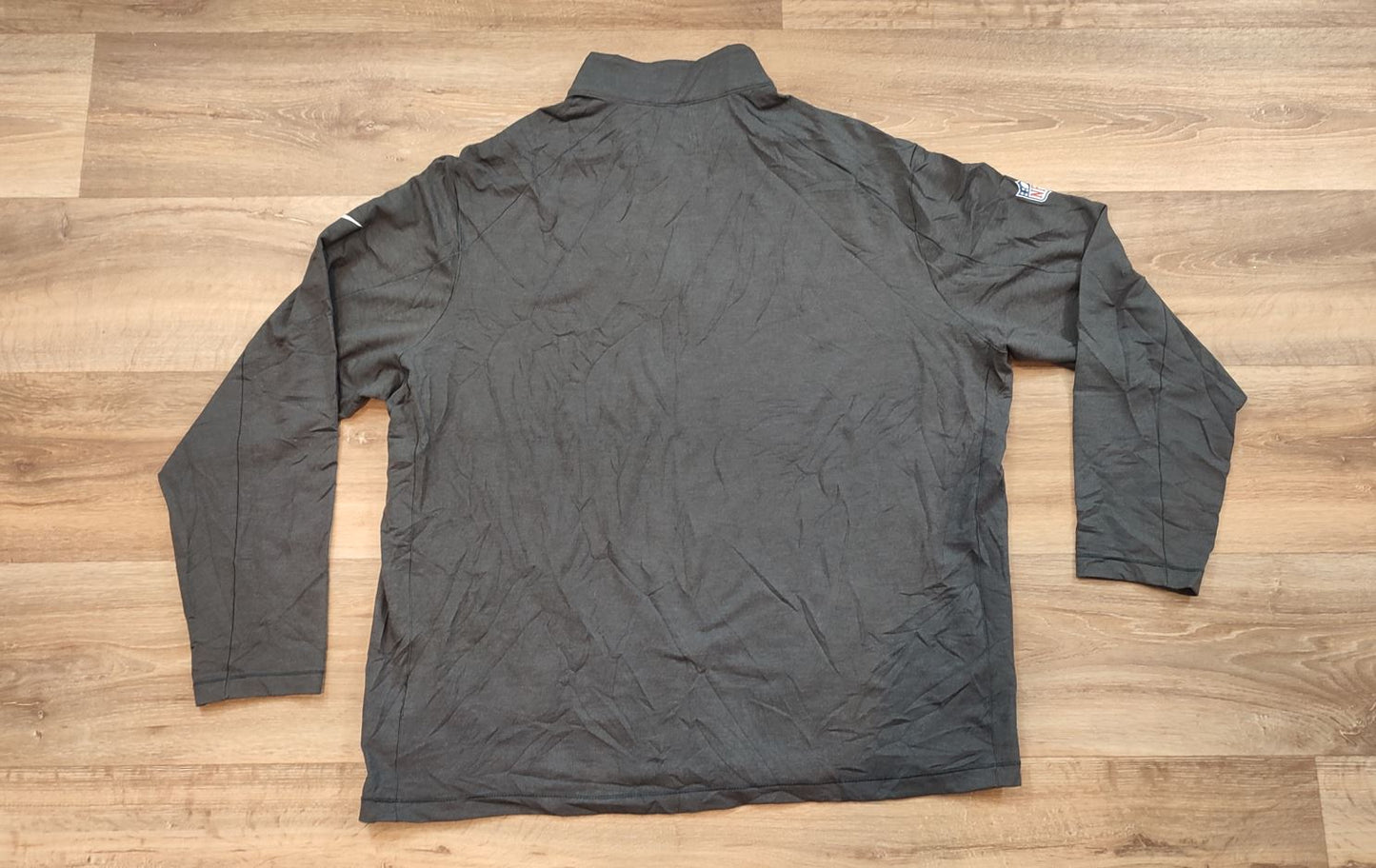 Vêtement Homme Sweat zippé 1/4 Haut de sport Nike dri-fit NFL Gris foncé taille XXXL 3XL #Retrostreet