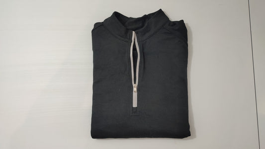 Vêtement homme Sweatshirts Sweats pull 1/4 zippé noir Adidas taille M #Retrostreet