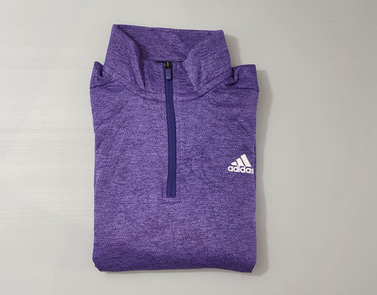 Vêtement homme Sweatshirts Sweats pull 1/4 zippé violet Adidas taille L 44-46 #Retrostreet