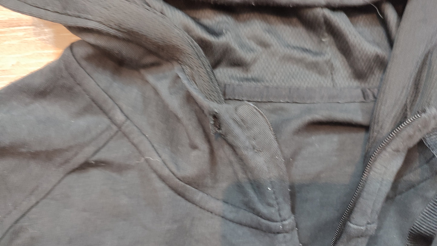 Vêtement homme Sweatshirts Sweats pull à capuche 1/2 zippé noir Nike taille XXL 2XL #Retrostreet