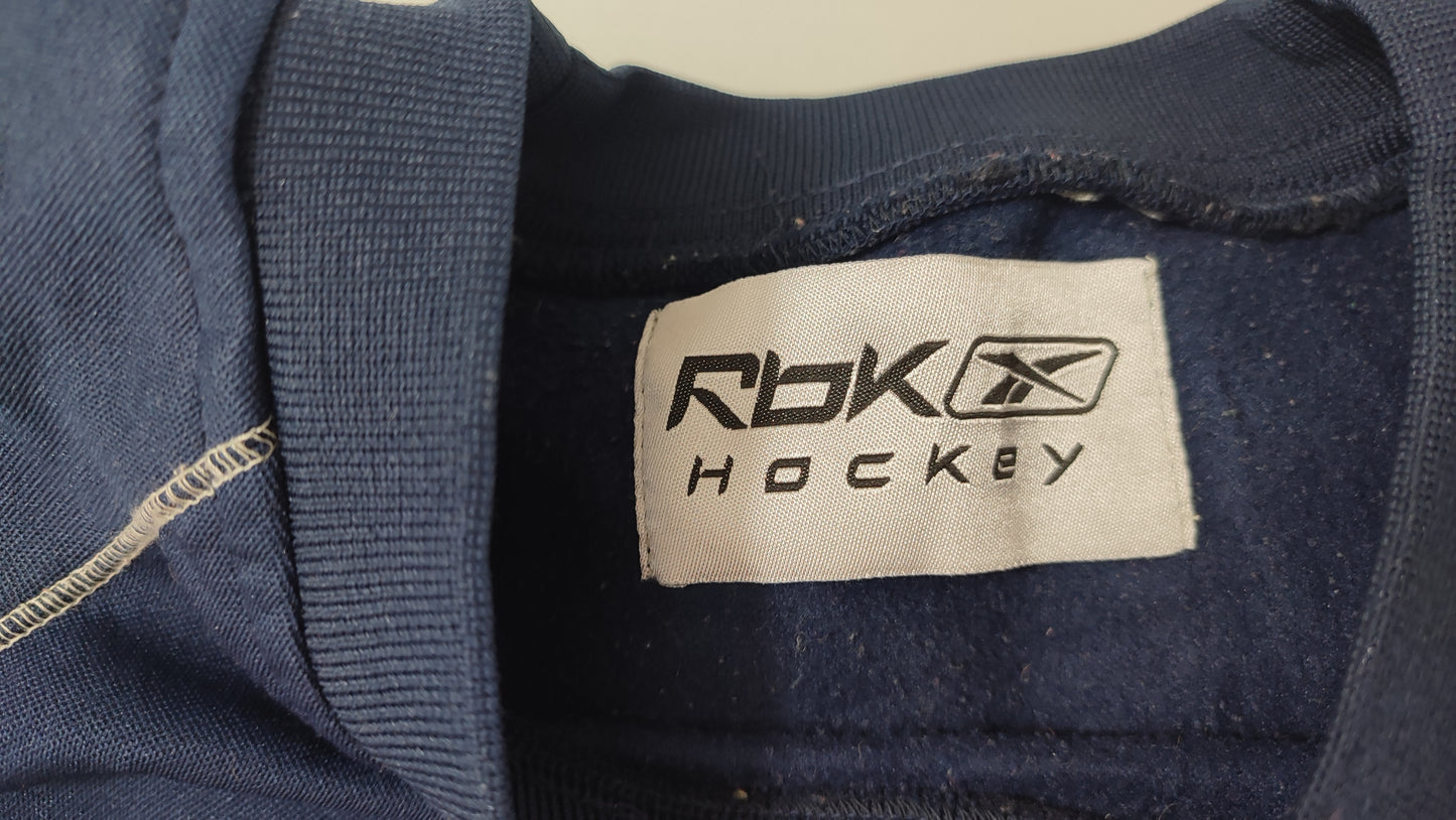 Vêtement homme Sweatshirts Sweats pull bleu marine Rbk Reebok Hockey taille XL #Retrostreet