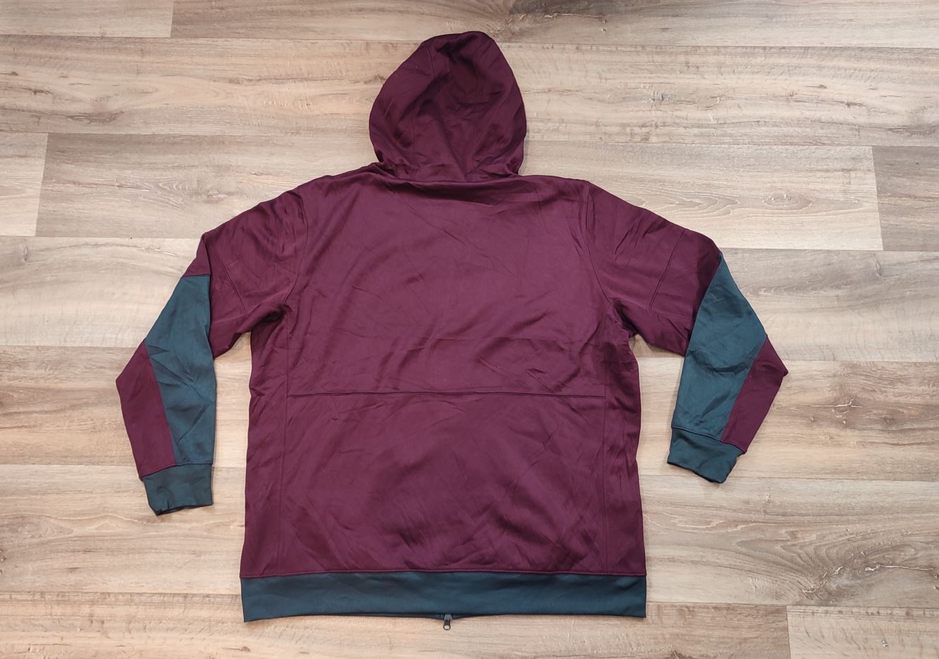 Vêtement homme Sweatshirts Sweats veste à capuche zippé bordeaux Nike taille XXL #Retrostreet