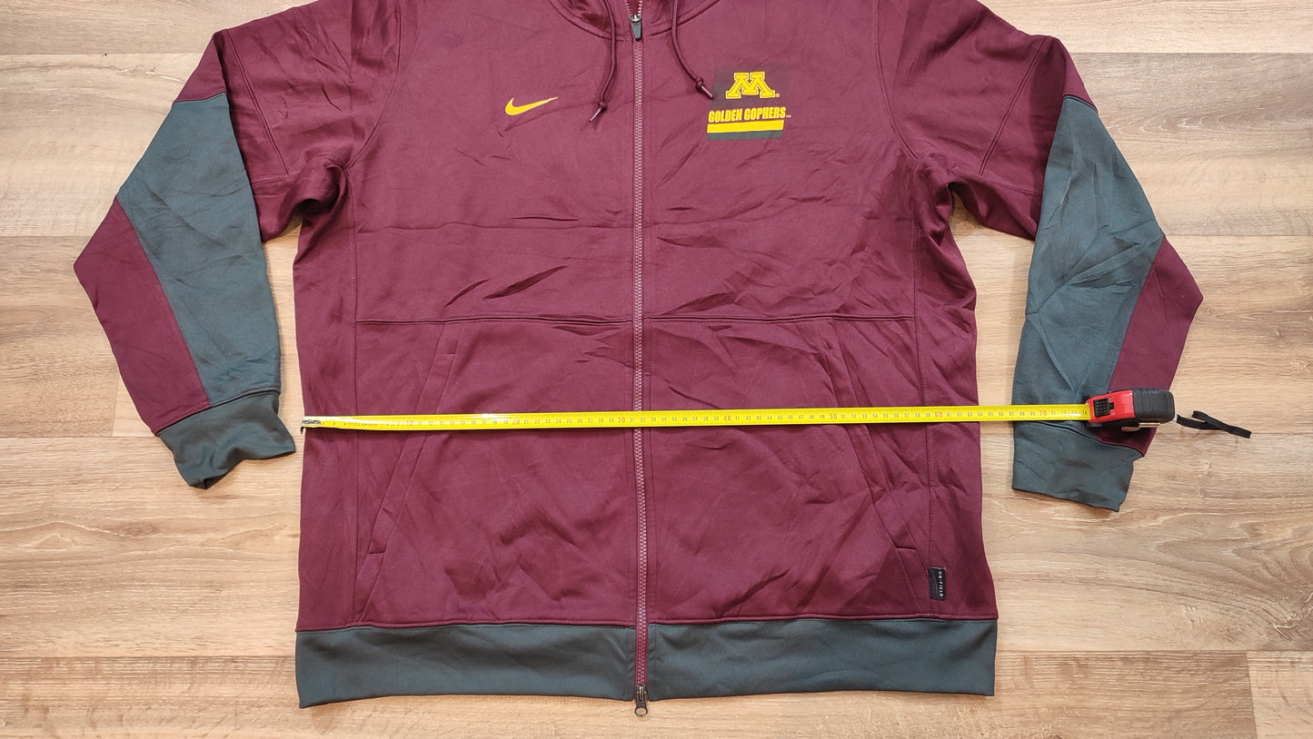 Vêtement homme Sweatshirts Sweats veste à capuche zippé bordeaux Nike taille XXL #Retrostreet