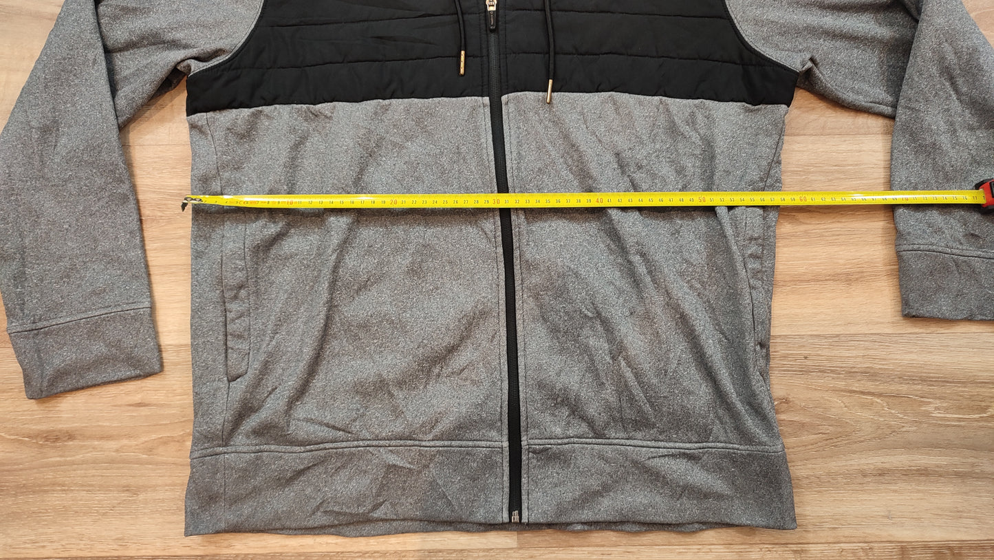 Vêtement homme Sweatshirts Sweats veste manteau zippé gris noir Reebok taille L #Retrostreet