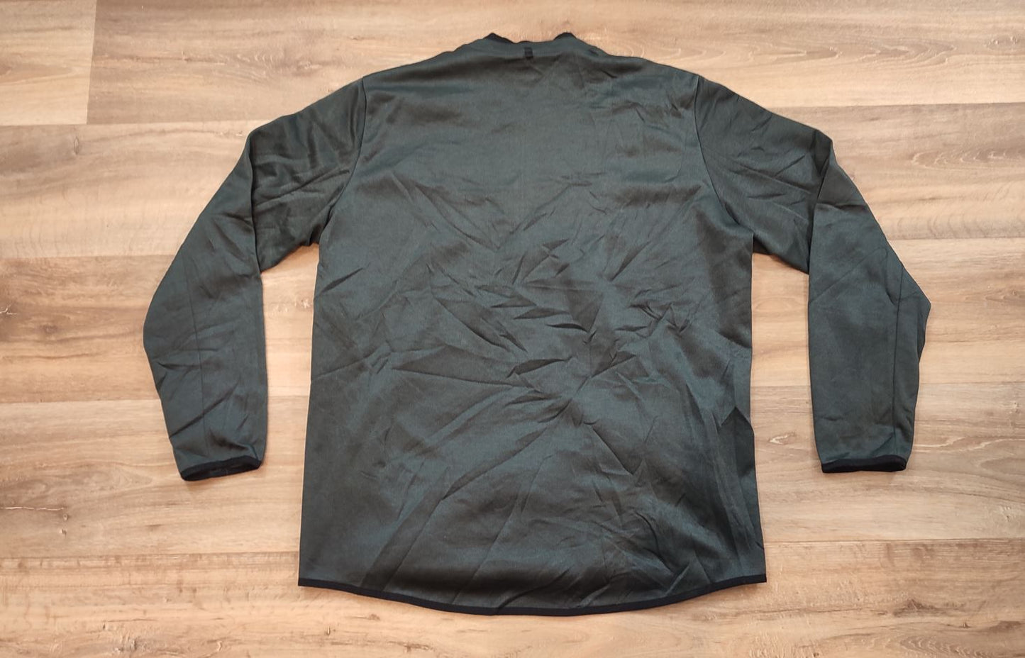 Vêtement homme Sweat zippé 1/4 Haut de sport gris foncé Nike dri-fit taille XL #Retrostreet