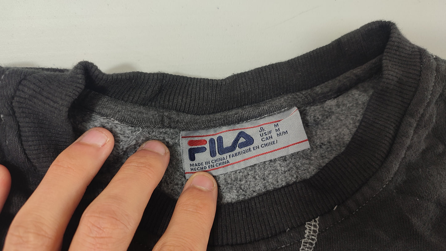 Vêtement homme pull sweat noir Fila taille M #Retrostreet