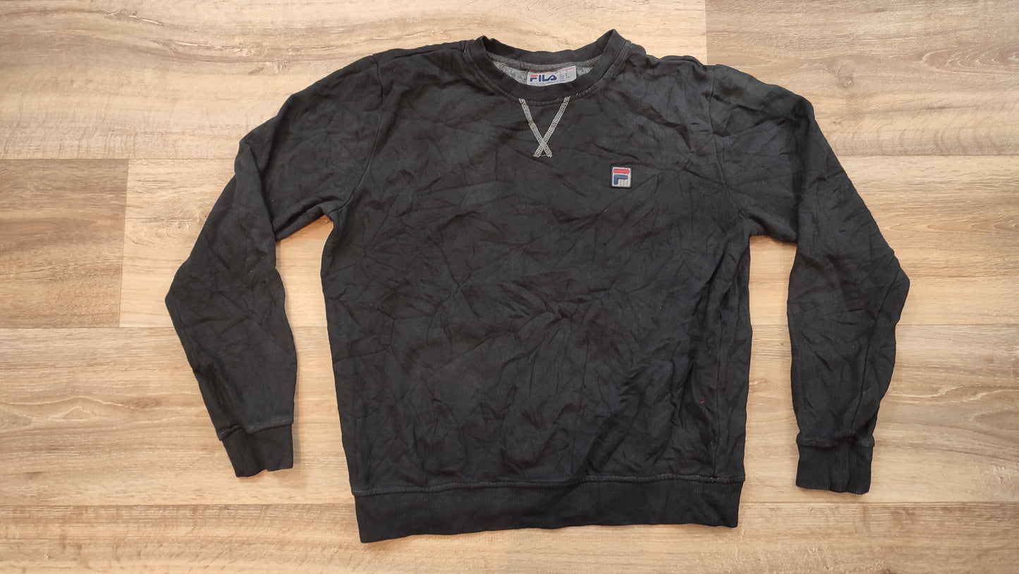 Vêtement homme pull sweat noir Fila taille M #Retrostreet