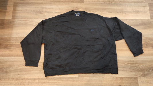 Vêtement homme pull sweat noir Starter taille XXL 2XL #Retrostreet