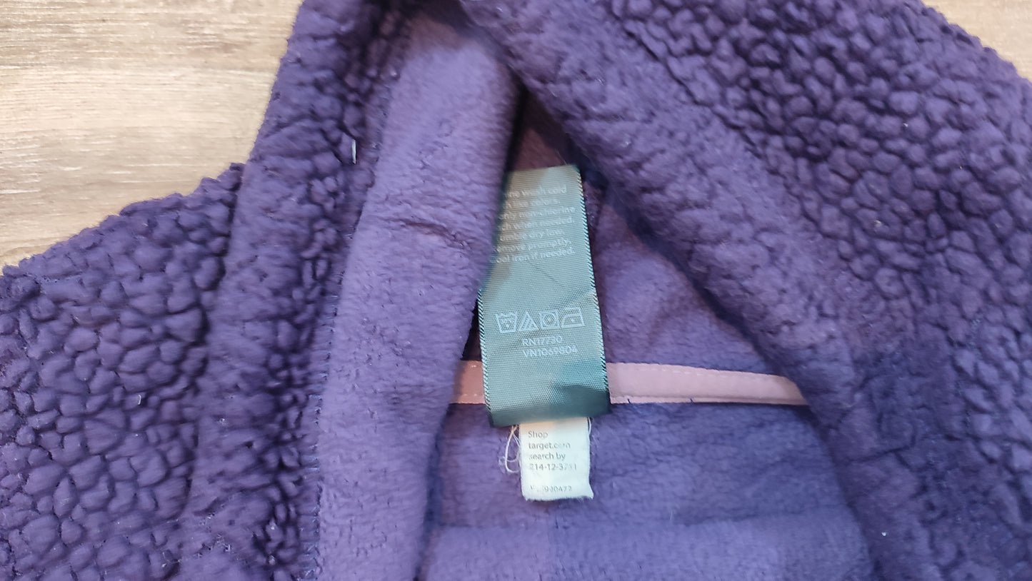 Vêtement pull sweat polaire violet col haut Champion taille L #Retrostreet