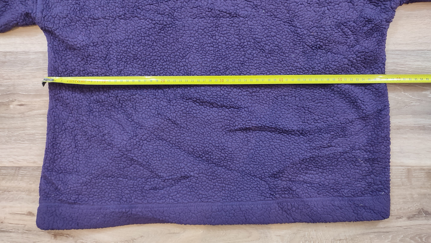 Vêtement pull sweat polaire violet col haut Champion taille L #Retrostreet