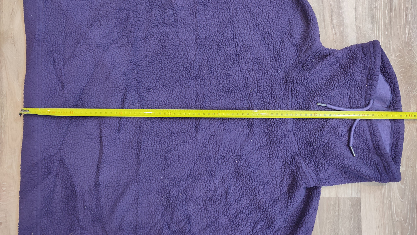 Vêtement pull sweat polaire violet col haut Champion taille L #Retrostreet
