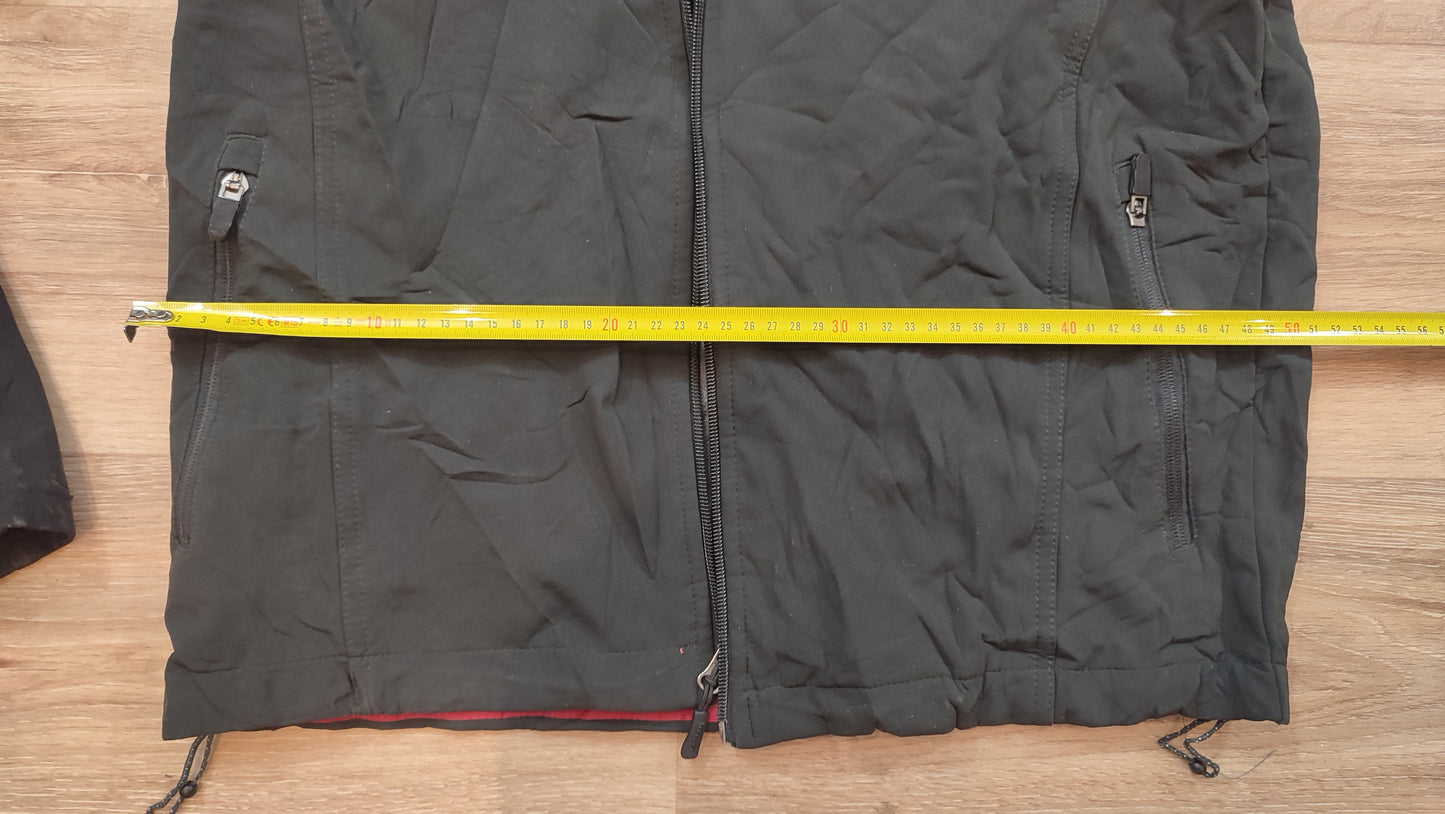 Vêtement veste manteau homme zippé noir Reebok taille S #Retrostreet