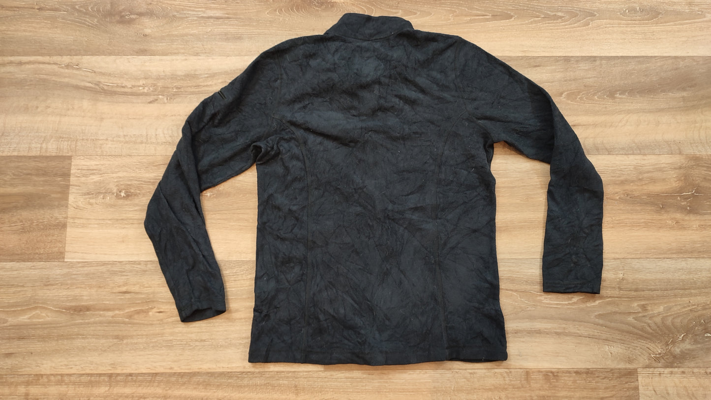 Vêtement veste polaire femme zippé bleu marine L.L.Bean taille M #Retrostreet