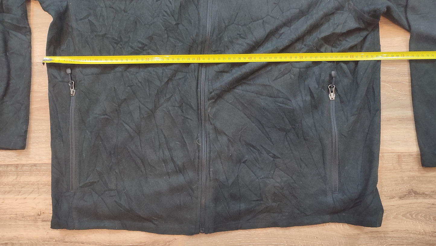 Vêtement veste polaire noir zippé Eddie bauer taille XXXL #Retrostreet