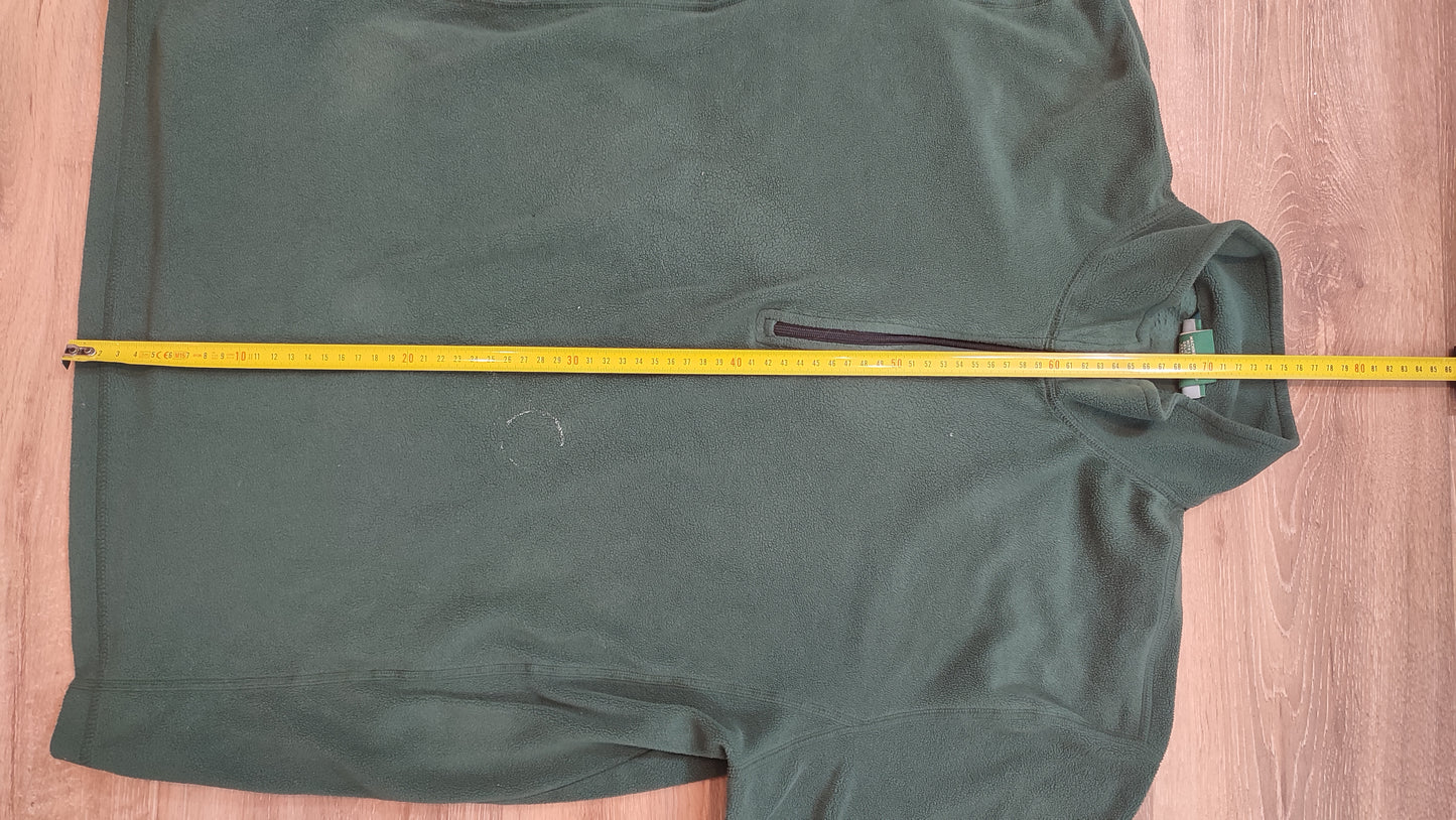Vêtement veste polaire vert foncé L.L.Bean taille L #Retrostreet
