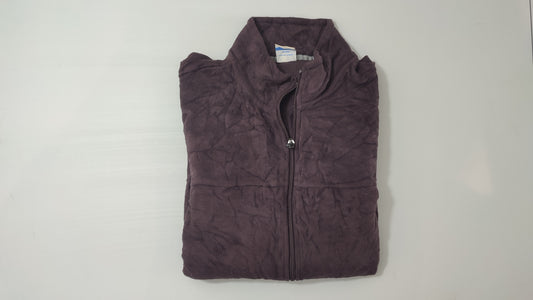 Vêtement veste polaire violet zippé Starter taille L 42-44 #Retrostreet