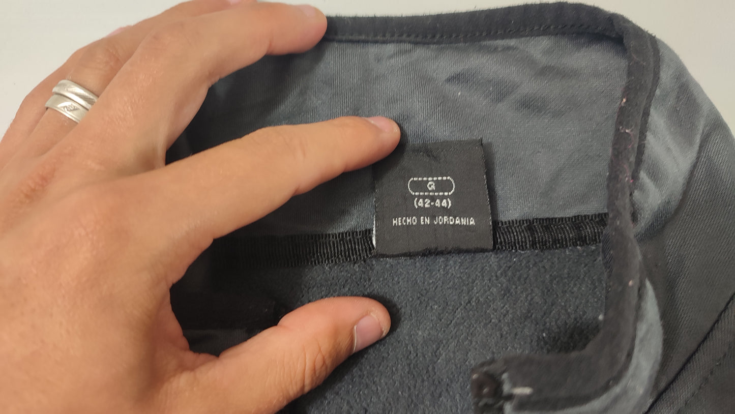 Vêtement veste sweat pull 1/4 zippé gris starter taille L 42-44 #Retrostreet
