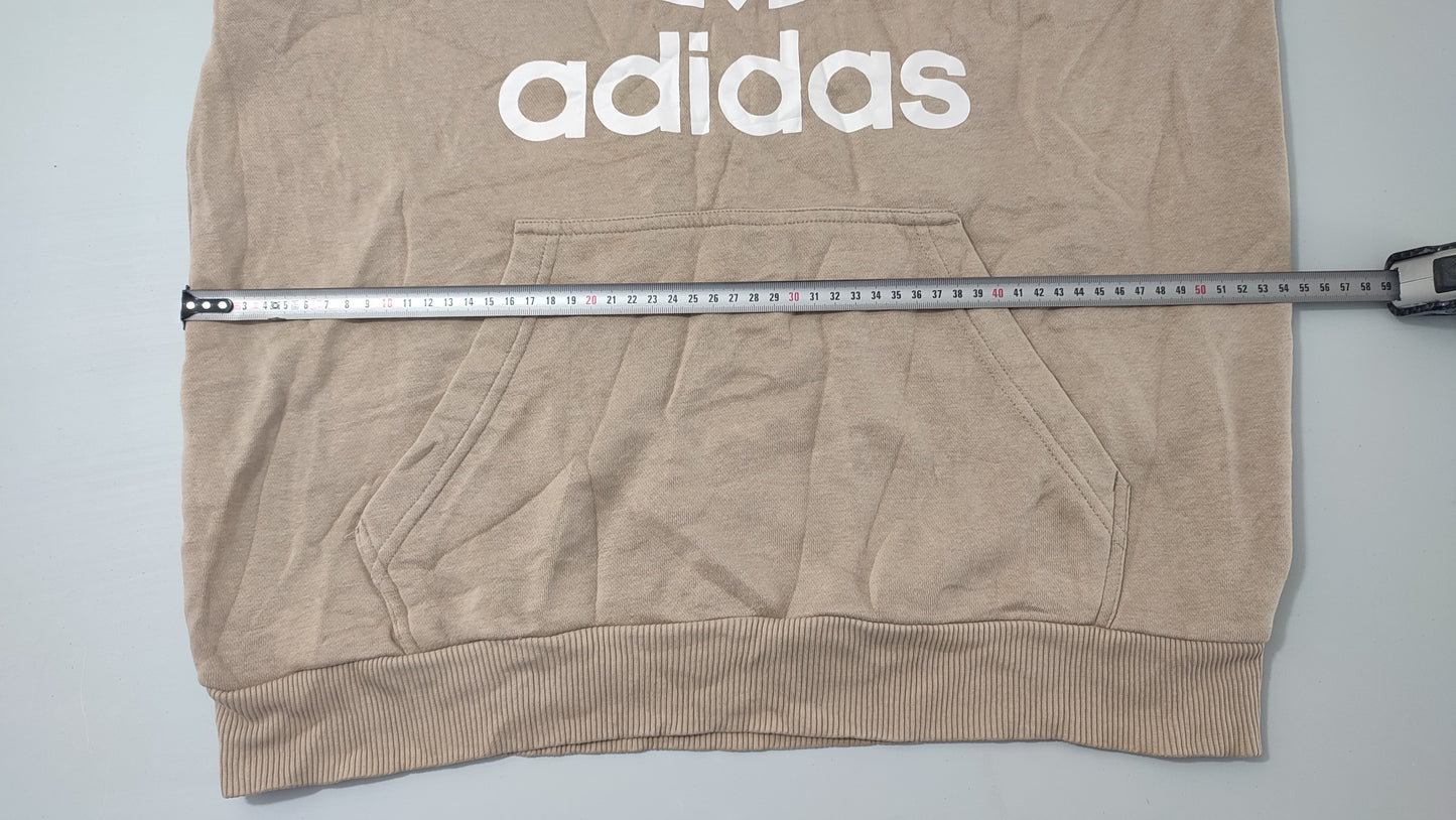 Vêtement Homme Sweat capuche Adidas beige crème taille M #RETROSTREET