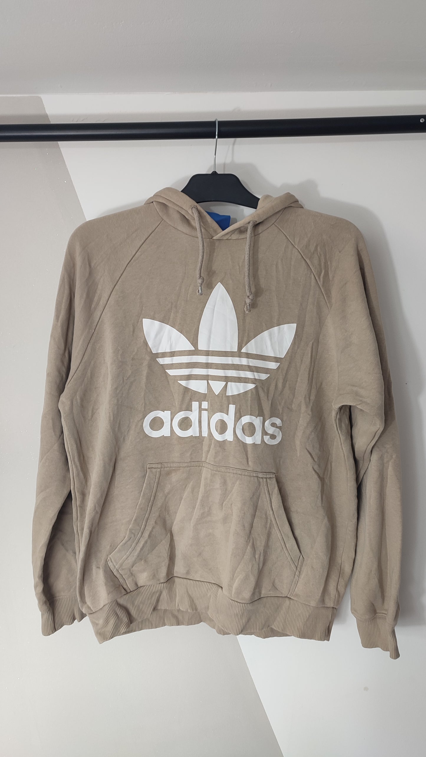 Vêtement Homme Sweat capuche Adidas beige crème taille M #RETROSTREET