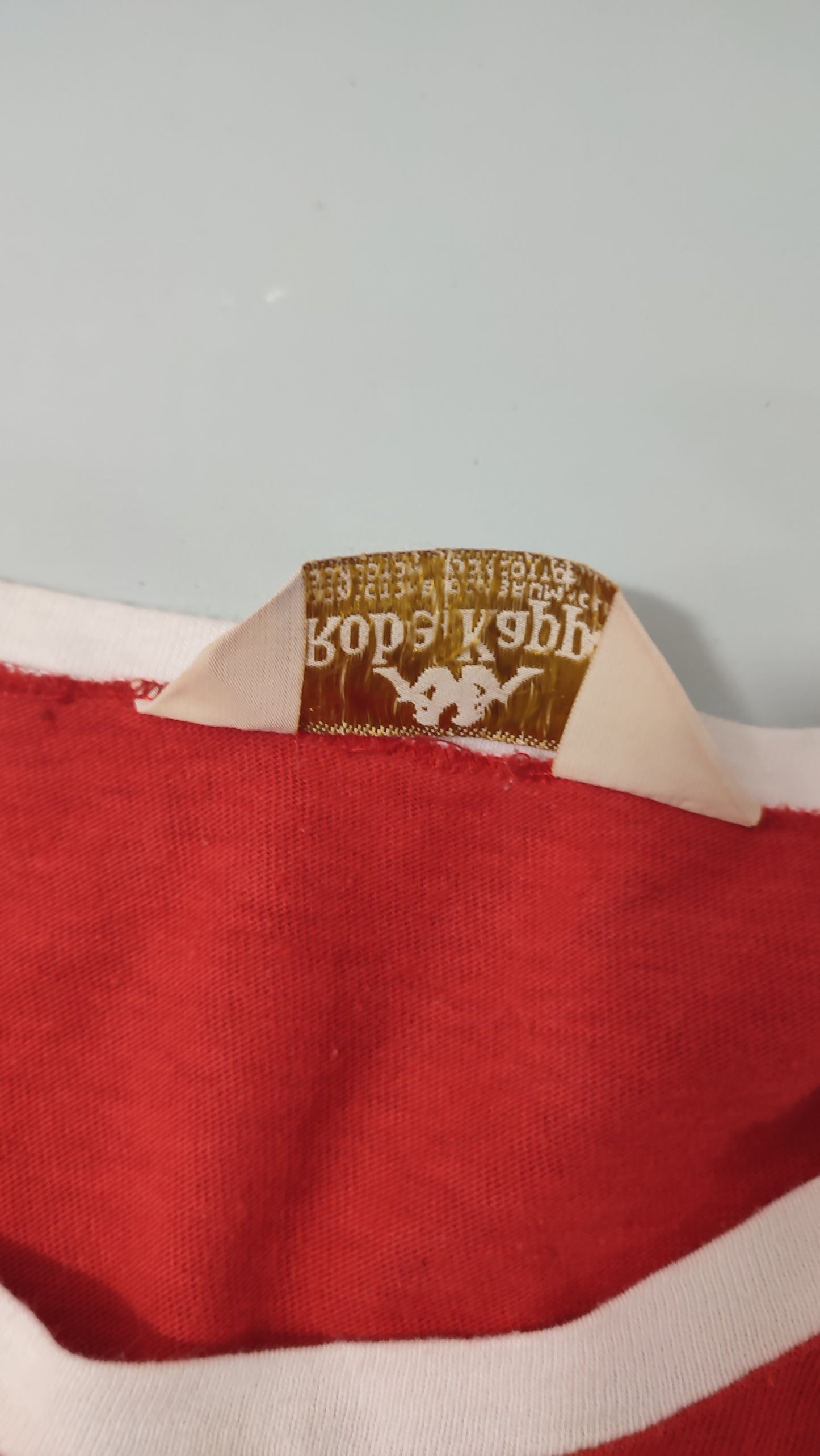 Vêtement Homme T-shirt Kappa robe di rouge taille SANS #RETROSTREET
