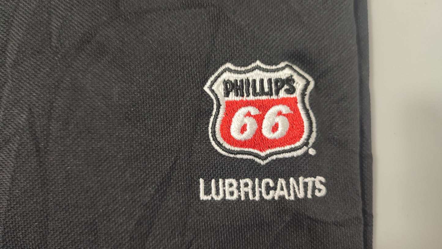 Vêtement Homme Polo noir Adidas Philips 66 Lubricants taille M #RETROSTREET
