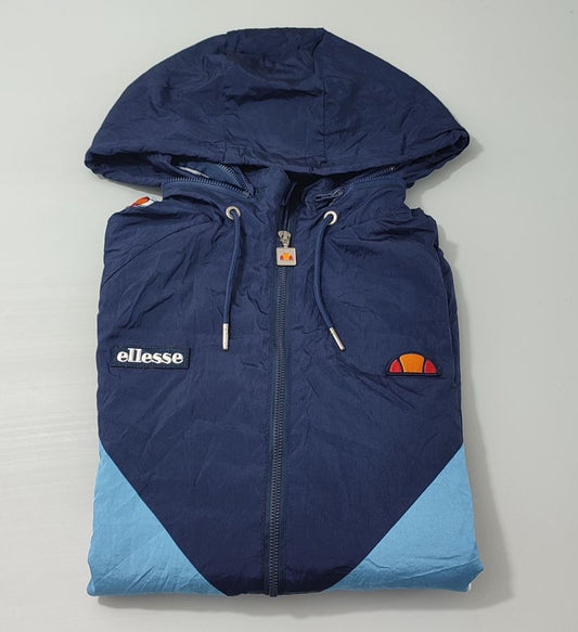 Vêtement Homme Veste à capuche zippé bleu foncé Ellesse taille L #RETROSTREET